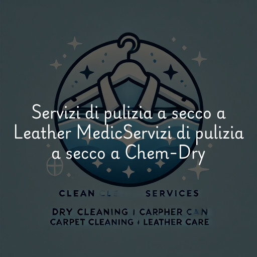Servizi di pulizia a secco a