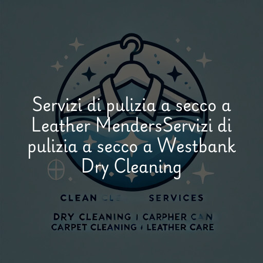 Servizi di pulizia a secco a
