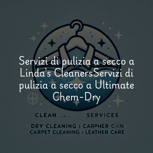 Servizi di pulizia a secco a
