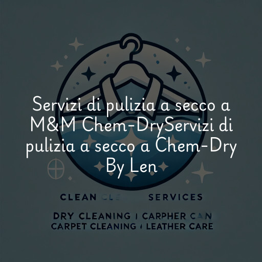 Servizi di pulizia a secco a