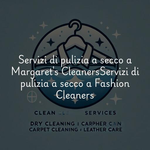 Servizi di pulizia a secco a