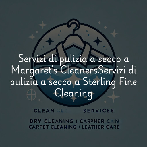 Servizi di pulizia a secco a