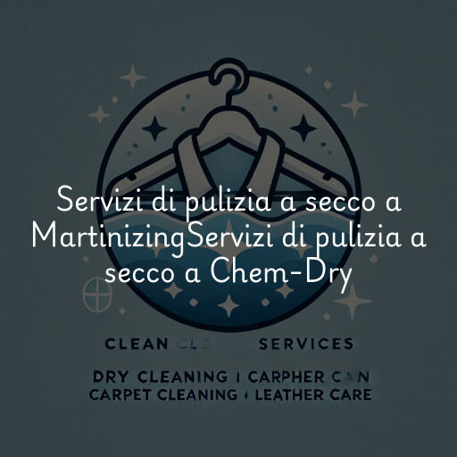 Servizi di pulizia a secco a