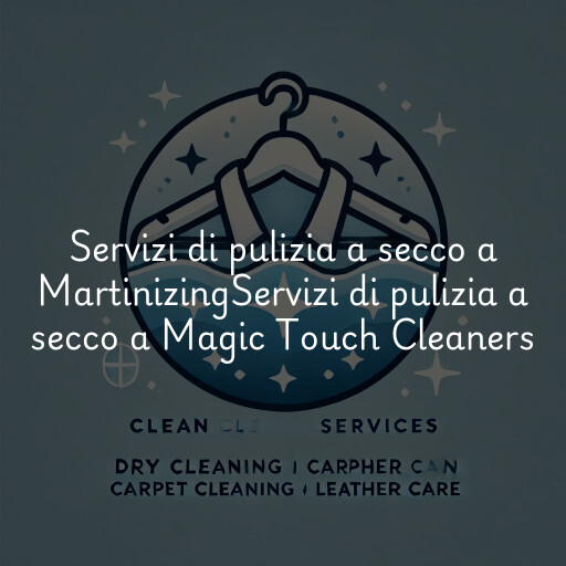 Servizi di pulizia a secco a