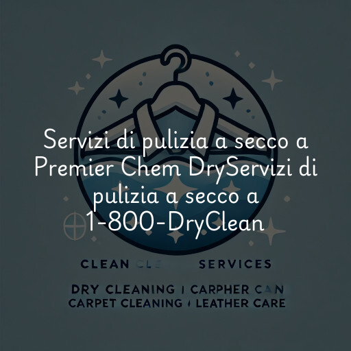 Servizi di pulizia a secco a