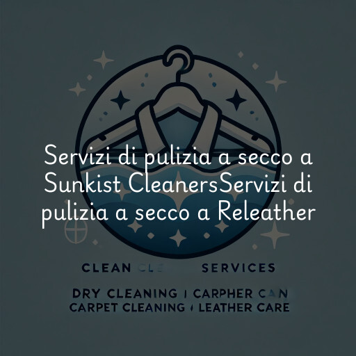 Servizi di pulizia a secco a