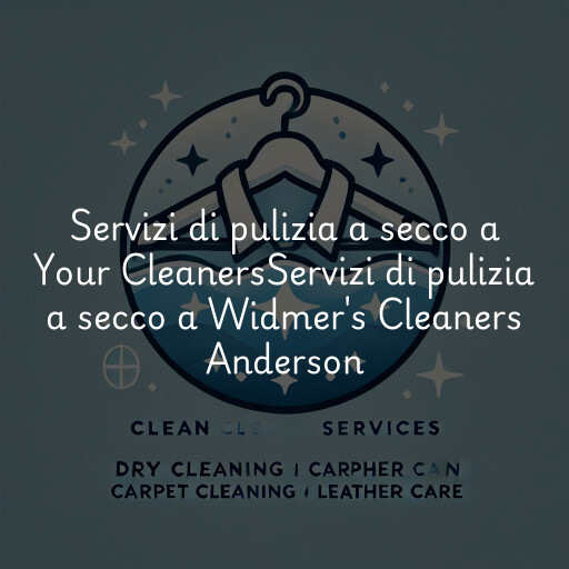 Servizi di pulizia a secco a